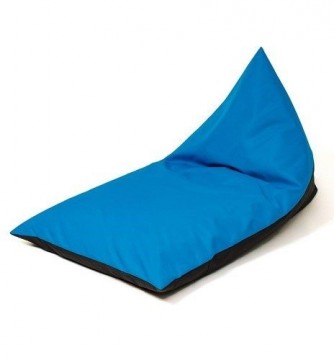 Sako sack pouffe Mattress blue-black XXL 160 x 80 cm