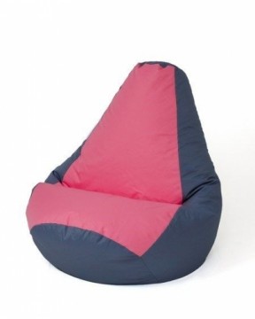 Sako bag pouffe Pear grey-pink XXL 140 x 100 cm