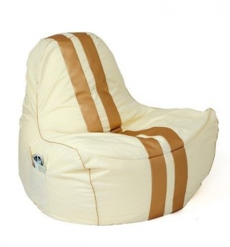 Sako sack pouffe Ferrari beige-gold XXL 140 x 100 cm