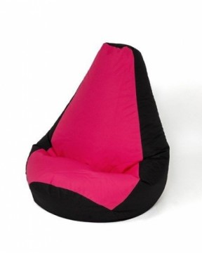 Sako bag pouffe Pear black-pink XXL 140 x 100 cm