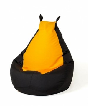 Sako bag pouffe Batman black-yellow L 105 x 80 cm