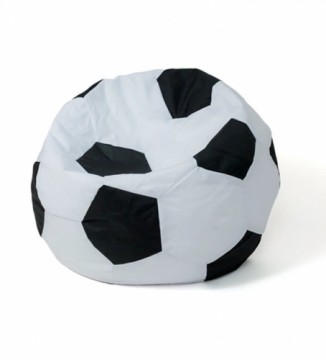 Sako bag pouffe ball white-black XXL 140 cm