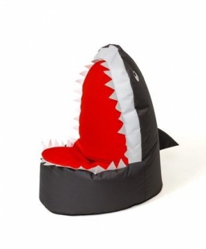 Sako bag pouf Shark black XXL 100 x 60 cm