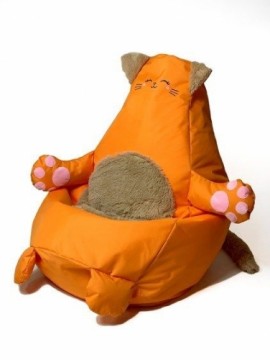 Sack Sako Kitten orange XL 130 x 90 cm