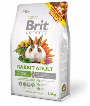 BRIT Animals Rabbit Adult Complete - rabbit food - 1.5kg