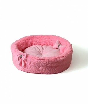 GO GIFT Blush pink XL pet bed - 65 x 60 x 18 cm