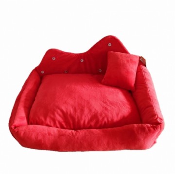 GO GIFT Prince red XL - pet bed - 60 x 45 x 10 cm