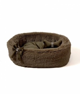 GO GIFT Cocard brown XL - pet bed - 65 x 60 x 18 cm