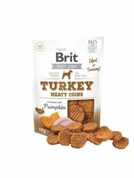 BRIT Turkey Meaty Coins - dog treat - 80 g