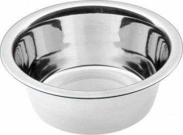 FERPLAST Orion 52 inox  watering bowl for pets 0,5l, silver