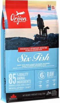 ORIJEN Six Fish - dry dog food - 11,4 kg