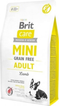 BRIT Care Mini Grain Free Adult Lamb - dry dog food - 2 kg