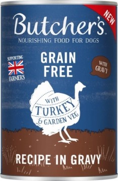 BUTCHER'S Original Recipe in gravy Turkey - Wet dog food - 400 g