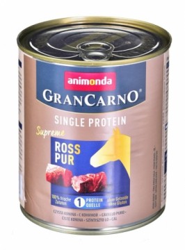 ANIMONDA GranCarno Single Protein flavor: horse meat - 800g can