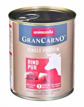 ANIMONDA GranCarno Single Protein flavor: beef - 800g can