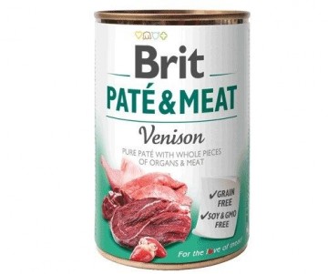 BRIT Paté & Meat with venison - 400g