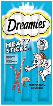 DREAMIES Meaty Sticks Salmon - cat treats - 30 g