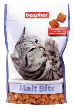 Beaphar Malt Bits - a treat for cats against pilobezoars - 35 g