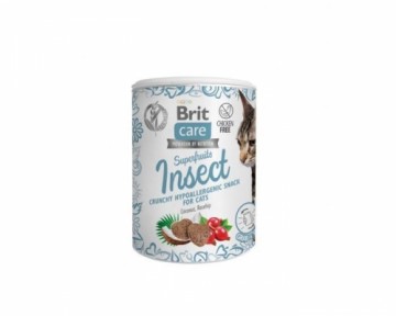 BRIT Care Cat Snack Superfruits Insect - cat treat - 100 g