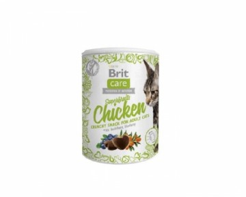 BRIT Care Cat Snack Superfruits Chicken - cat treat - 100 g