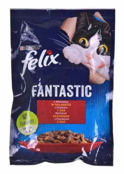 Friskies Jelly Beef - Wet Cat Food - 100 g