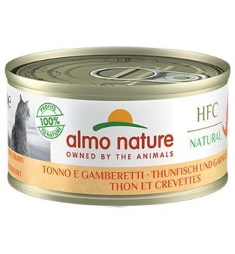 ALMO NATURE HFC Natural Tuna and Shrimps - 70g