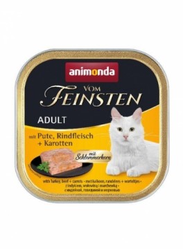 animonda Vom Feinsten Gourmet centre with turkey, beef meat + carrots