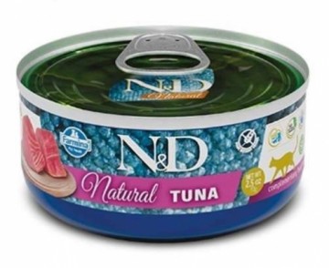 FARMINA N&D Cat Natural Tuna - wet cat food - 70 g