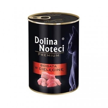 Dolina Noteci Premium rich in veal - wet cat food - 400g