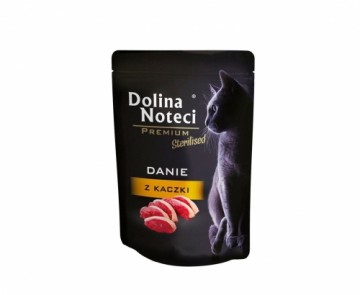 Dolina Noteci Premium Sterilised Duck dish - wet food for sterilized cats - 85g