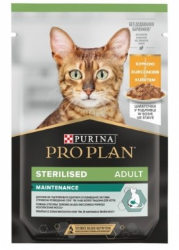 PURINA Pro Plan Cat Sterilised Maintenance Chicken - wet cat food - 85 g