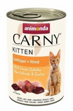 ANIMONDA Carny Kitten Beef with poultry - wet cat food - 400g