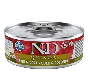 FARMINA N&D CAT QUINOA DUCK&COCONUT ADULT 70g