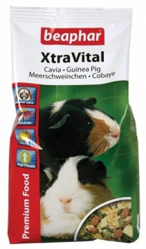 Barība jūras cūciņām : Beaphar XtraVital Cavia, 1 kg