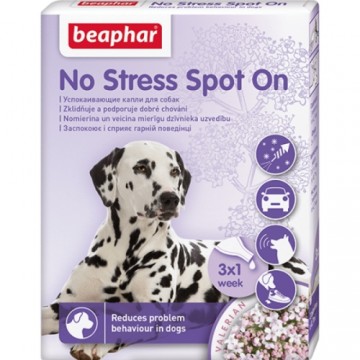 Calming drops for dogs : Beaphar No Stress Spot On 3 pip.