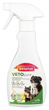 Anti-parasite spray : Beaphar Veto Pure, bio spray against parasites, 250 ml