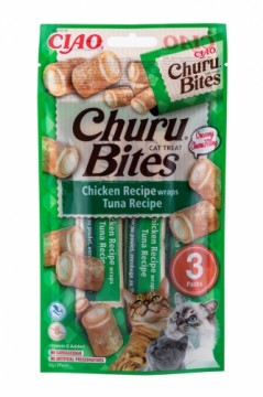 INABA Churu Bites Tuna with chicken - cat treats - 3x10 g