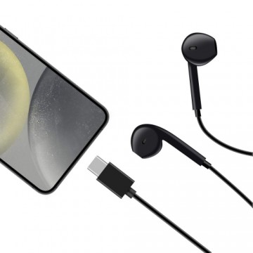 OBAL:ME Wired Earphones USB-C Black