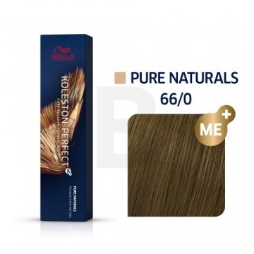 Wella Professionals Koleston Perfect Me+ Pure Naturals profesionāla permanentā matu krāsa 66|0 60 ml