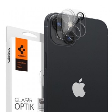 Spigen Optik.TR Camera Protector Tempered glass for the camera island iPhone 14|14 Plus 2 pcs clear