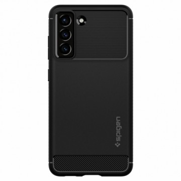 SPIGEN Rugged Armor ACS03049 silikona maks priekš Samsung Galaxy S21 FE - Matēts melns