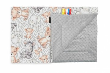 Ankras Sedziņa divpusēja MINKY Safari grey 75х100 cm