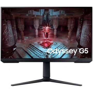 Monitor LED Samsung LS27CG510EUXEN Odyssey G51C, 27" WQHD FLAT 16:9 (2560x1440) VA 165Hz, 300 cd/㎡, 3000:1, HDR10, 1ms (MPRT), 178/178, FS Premium, 1xDP 2xHDMI, 3.5 Jack, Tilt/Pivot/Swivel/HeightAdj (120mm), VESA 100x100, 2Y