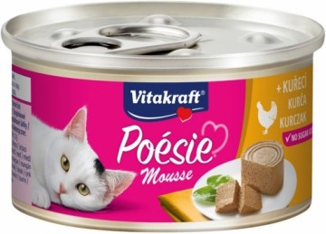 VITAKRAFT POESIE mousse chicken - wet cat food - 85 g