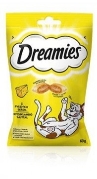 Dreamies 4008429037986 cats dry food 60 g Adult Cheese