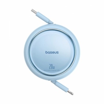 Baseus Free2Pull retractable USB-C | Lightning cable 20W 1m - blue