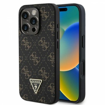 Guess GUHCP16XPG4GPK iPhone 16 Pro Max 6.9" czarny|black hardcase New 4G Triangle