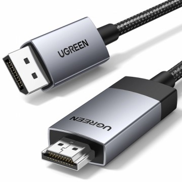 Ugreen DP119 15774 DisplayPort | HDMI 4K 60Hz cable 2m - gray