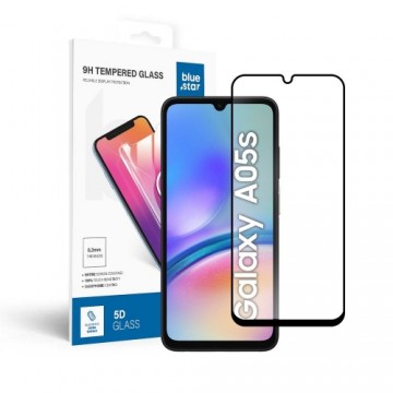 Blue Star 5D tempered glass with frame Samsung A057 Galaxy A05S black