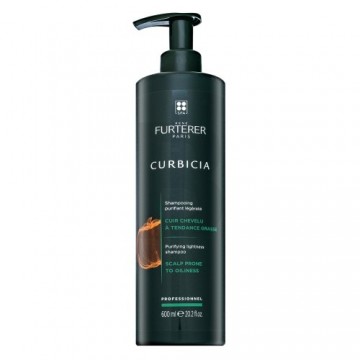 RenÉ Furterer Rene Furterer Curbicia Purifying Lightness Shampoo dziļi attīrošs šampūns ātrai matu taukošanai 600 ml